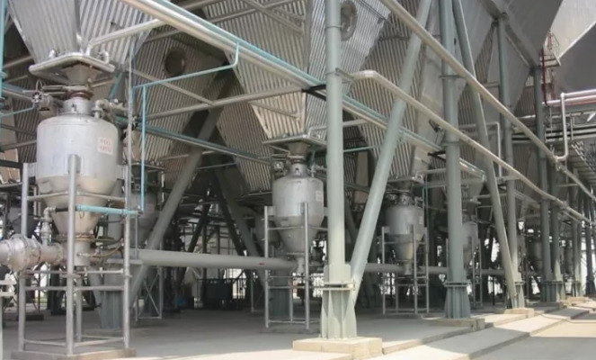 氣力輸送系統輸送現場.jpg 氣力輸送系統輸送現場