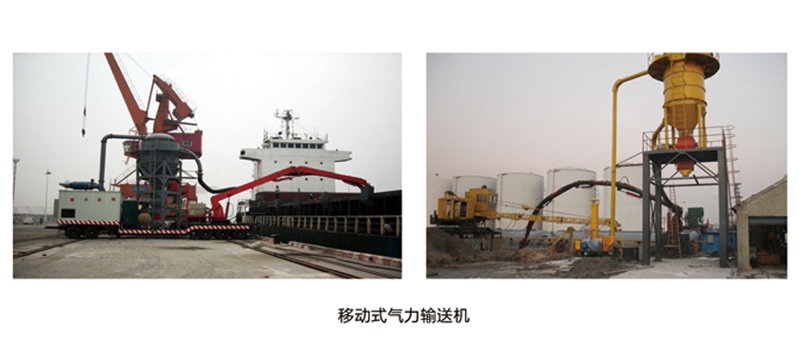 氣力輸送系統移動式工藝流程